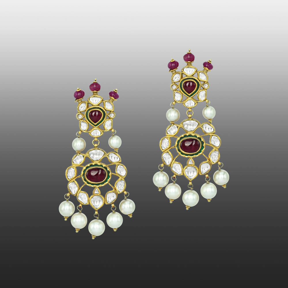 Earring with (NKCS0033-KMNE2889) Necklace